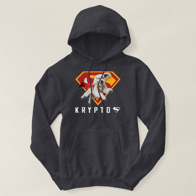 Superman (2025 Movie) Krypto Shield T-Shirt Hoodie (Design Front)