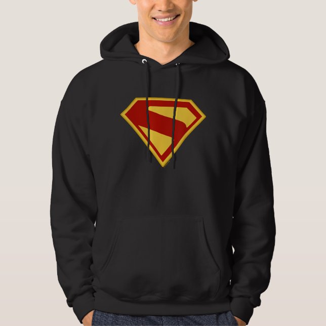 SUPERMAN (2025 Movie) S-Shield T-Shirt Hoodie (Front)