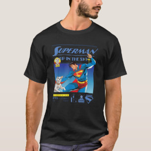 Superman 2025 Up In The Sky Featuring Krypto Poste T-Shirt