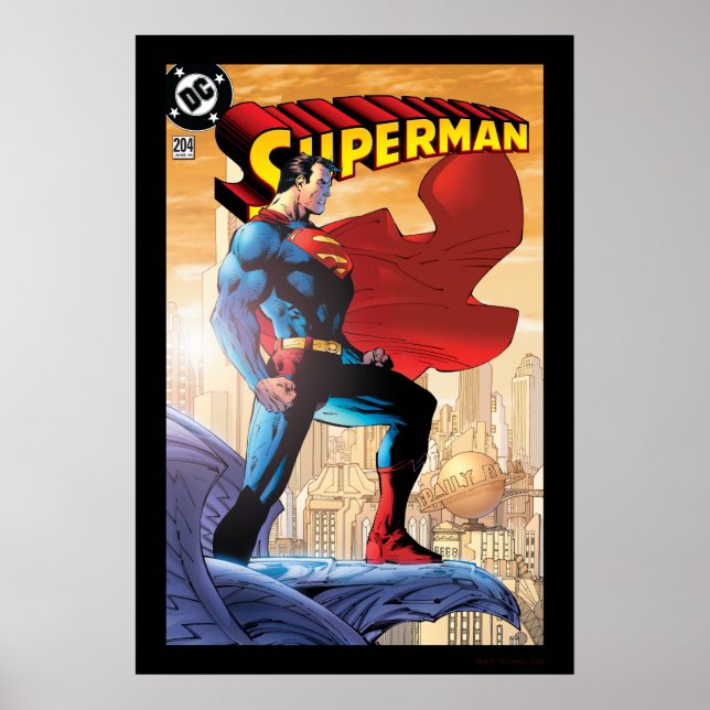 Superman #204 June 04 Poster (Front)
