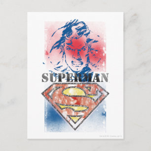 Superman 28 postcard