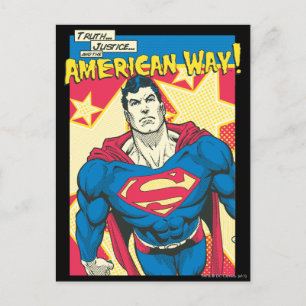 Superman 29 postcard