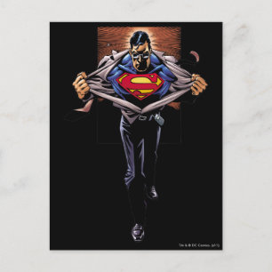 Superman 30 postcard