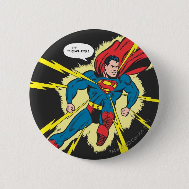 Superman #32 6 cm round badge (Front)