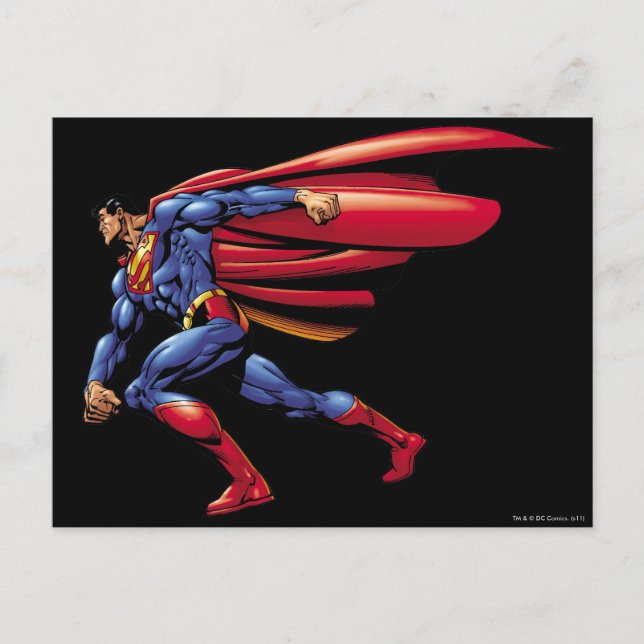 Superman 32 postcard (Front)