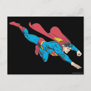 Superman 50 postcard
