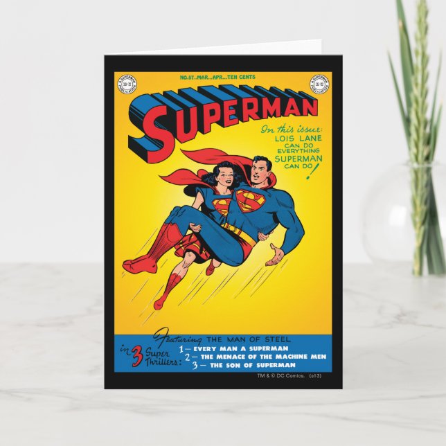 Superman #57 card (Front)