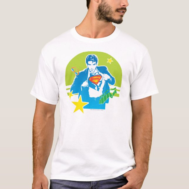 Superman 80's Style T-Shirt (Front)