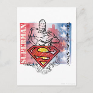 Superman 81 postcard