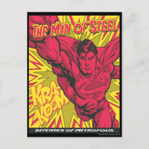 Superman 87 postcard