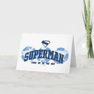 Superman Across the Globe Card