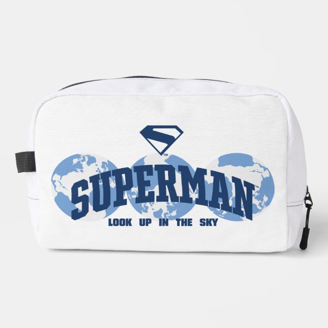 Superman Across the Globe Dopp Kit (Front)