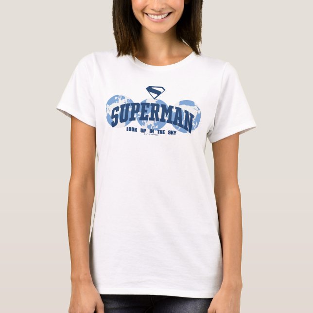 Superman Across the Globe T-Shirt (Front)