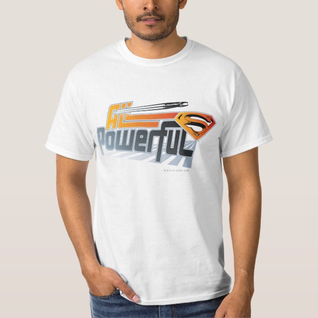 Superman All Powerful T-Shirt (Front)
