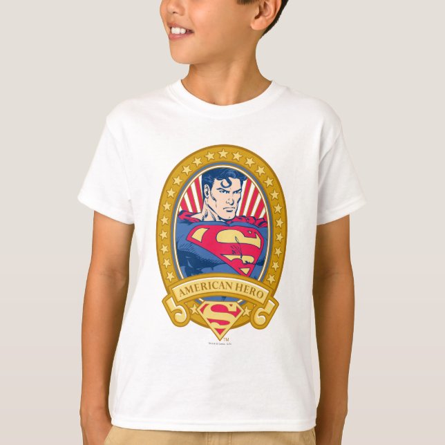 Superman American Hero T-Shirt (Front)