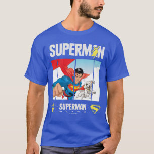 Superman and Krypto Take Flight T-Shirt