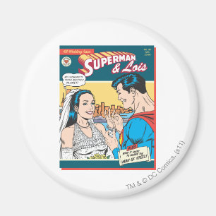 Superman and Lois Comic Magnet
