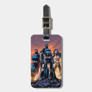 Superman, Batman, & Wonder Woman Trinity Luggage Tag