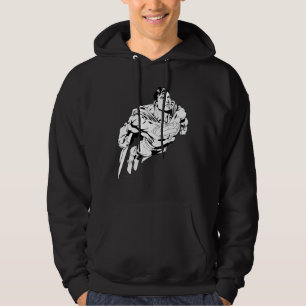 Superman Black and White 1 Hoodie