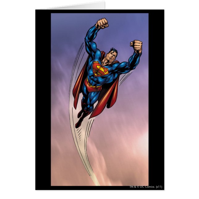 Superman both arms raised (Front)