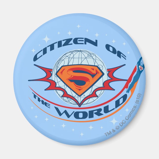 Superman Citizen of the World Magnet (Front)