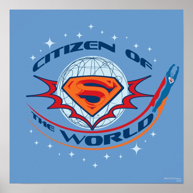 Superman Citizen of the World Poster (Front)