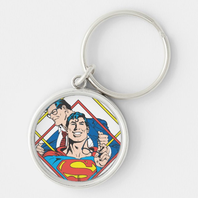Superman/Clark Kent Key Ring (Front)