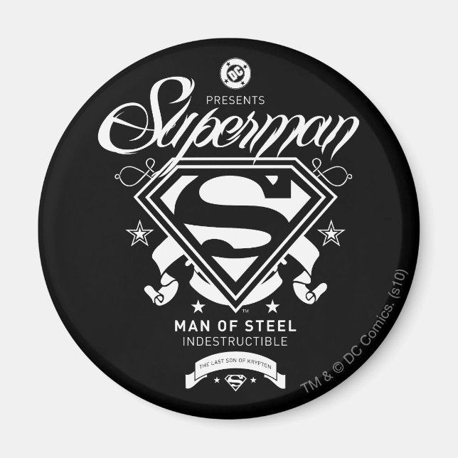 Superman Coat of Arms Magnet (Front)