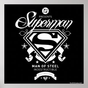 Superman Coat of Arms Poster