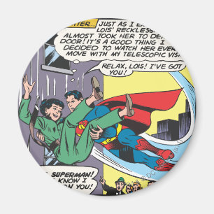 Superman Comic Panel - Lois An Instant Later Magnet