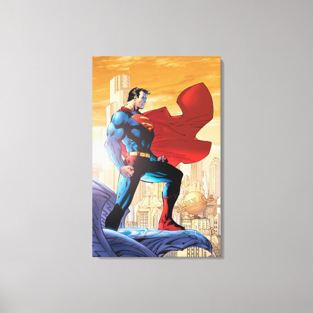 Superman Daily Planet Canvas Print (Front)