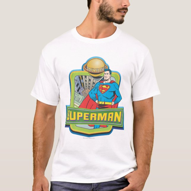 Superman - Daily Planet T-Shirt (Front)
