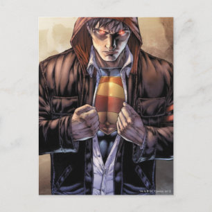 Superman Earth Cover - Color Postcard