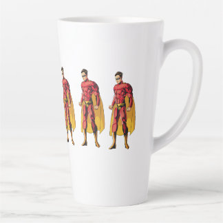 Superman Emblem Tee: Unleash Your Inner Hero with  Latte Mug