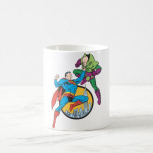 Superman Fights Lex Luthor Coffee Mug