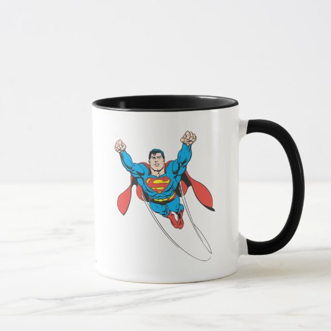 Superman Flies Forward Mug (Right)
