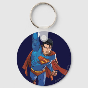 Superman Flying Forward Key Ring