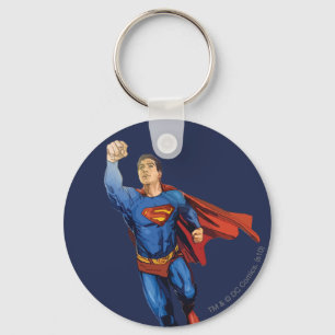 Superman Flying Left Key Ring