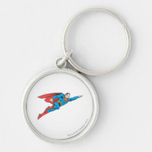 Superman Flying Right Key Ring