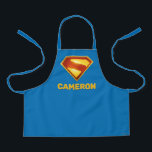 Superman Golden S Shield Brilliance Apron<br><div class="desc">Shine bright with the legendary symbol of hope! This stunning design features the iconic Superman “S” shield rendered in radiant gold and deep crimson, glowing with heroic intensity against a bold blue background. The sleek metallic finish and rich colour gradients give this emblem a powerful, modern edge—perfect for fans who...</div>