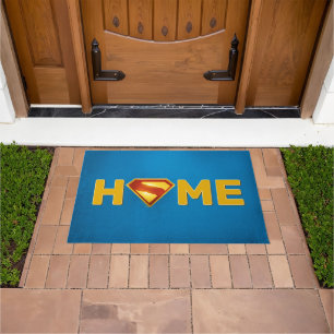 Superman Golden S Shield Brilliance Doormat