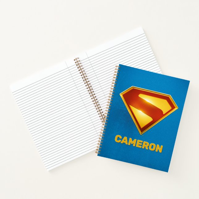 Superman Golden S Shield Brilliance Notebook (Inside)