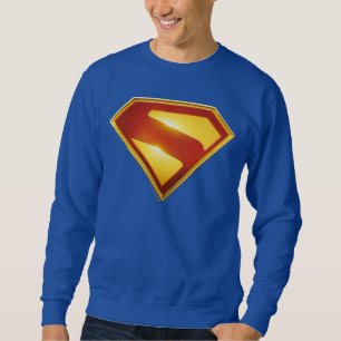 Superman Golden S Shield Brilliance Sweatshirt