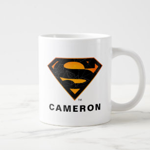 Superman   Halloween Inspired Logo Large Coffee Mug