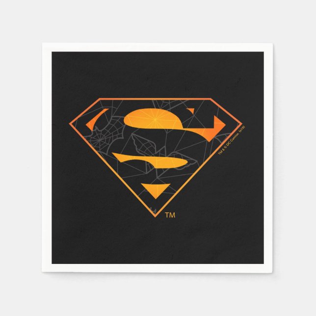 Superman | Halloween Inspired Logo Napkin (Front)