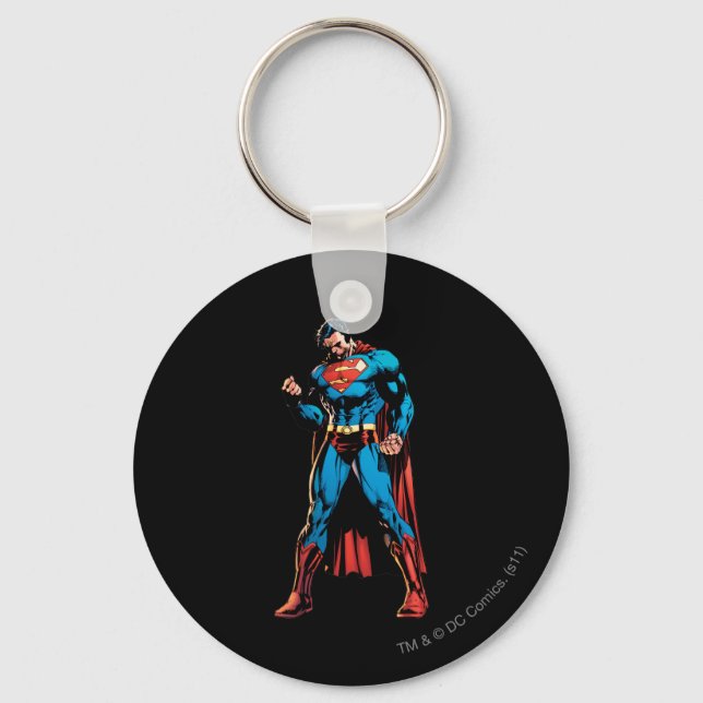 Superman  - Hand in fist Key Ring (Front)