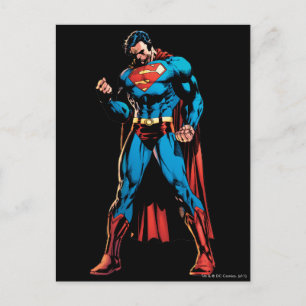 Superman - Hand in fist Postcard
