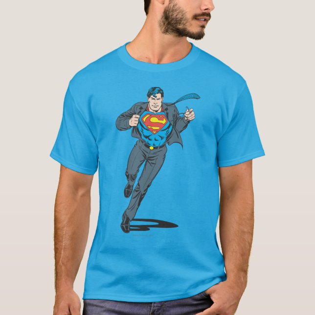 Superman in Business Garb T-Shirt (Front)