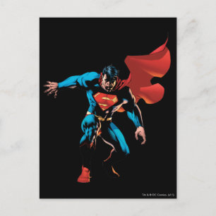 Superman in Shadow Postcard