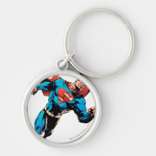 Superman in suit key ring